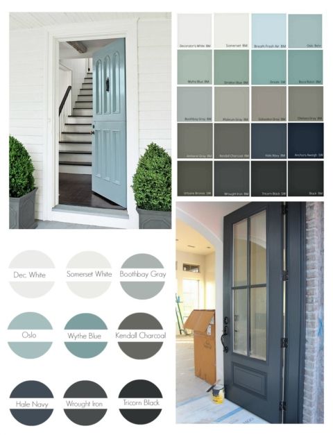 Popular Front Door Paint Colors | Front door paint colors .
