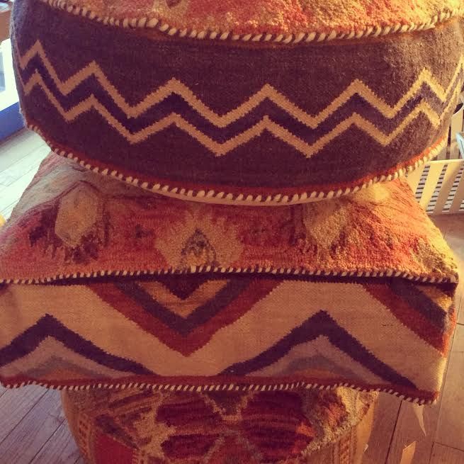 Laura Ramsey Furniture & Interiors | These poufs are great for .