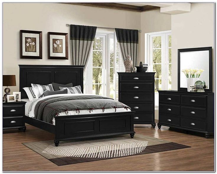 10 Elegant Bedroom Ideas 2023 (in Some Models) | Black bedroom .