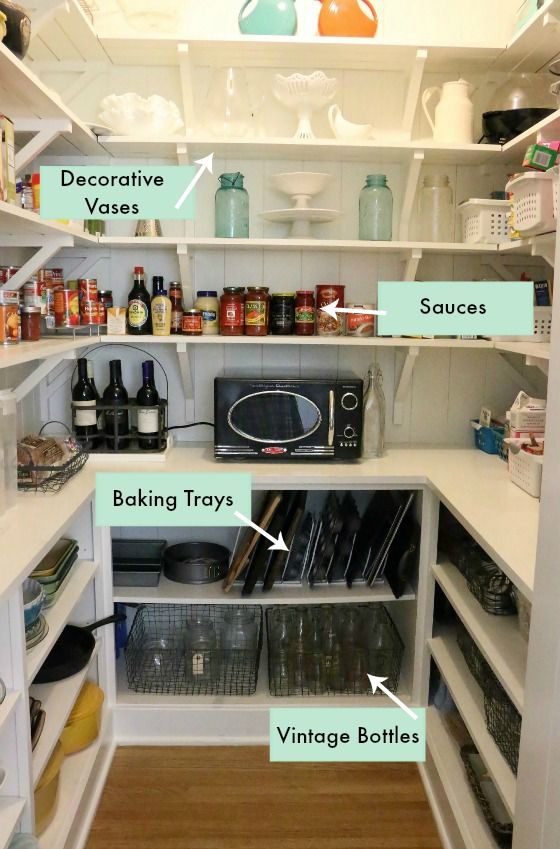 Find some storage pantry shelving for your kitchen