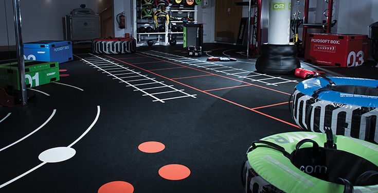 Gym Flooring by Escape Fitness | Gym design, Gym flooring rubber .
