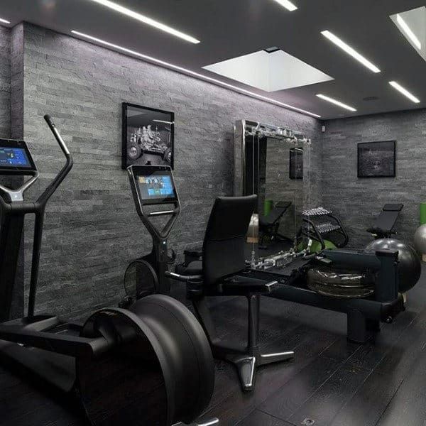 40 Personal Home Gym Design Ideas For Men - Workout Rooms | Home .