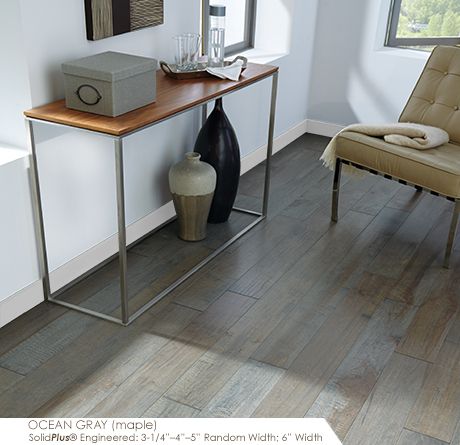 Maple Ocean Grey View 2 | Rustic flooring, Modern wood floors .