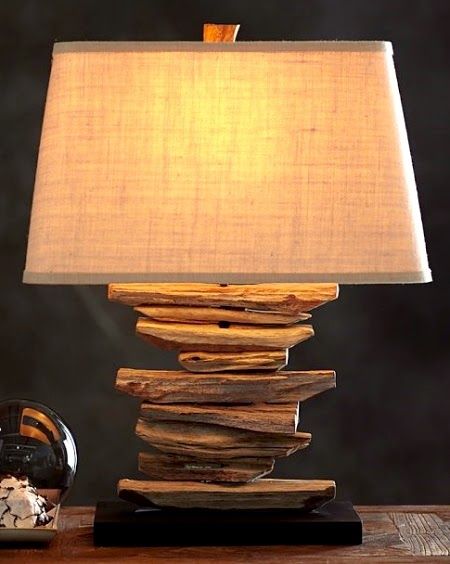 Awesome Driftwood Lamps | Driftwood lamp, Table lamp, La