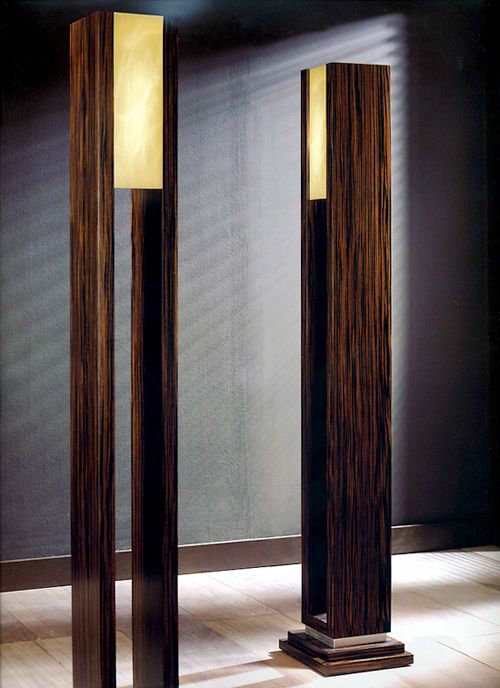 La Macassar Wood Floor Lamp - iD Lights | Wood floor lamp, Lamp .
