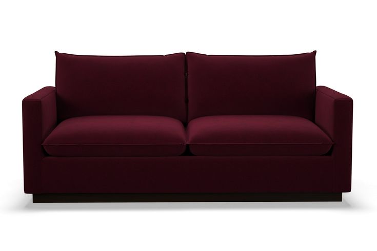 Olivia Queen Size Sleeper Sofa Bed :: Leg Finish: Espresso .