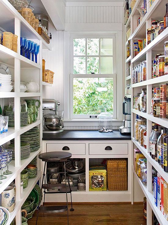 22 Kitchen Pantry Ideas for All Your Storage Needs | Pantry design .
