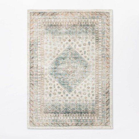 Woven Diamond Persian Rug Neutral - Threshold™ Designed With .