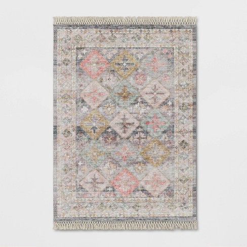 Geometric Printed Tile Persian Rug - Opalhouse™ : Targ