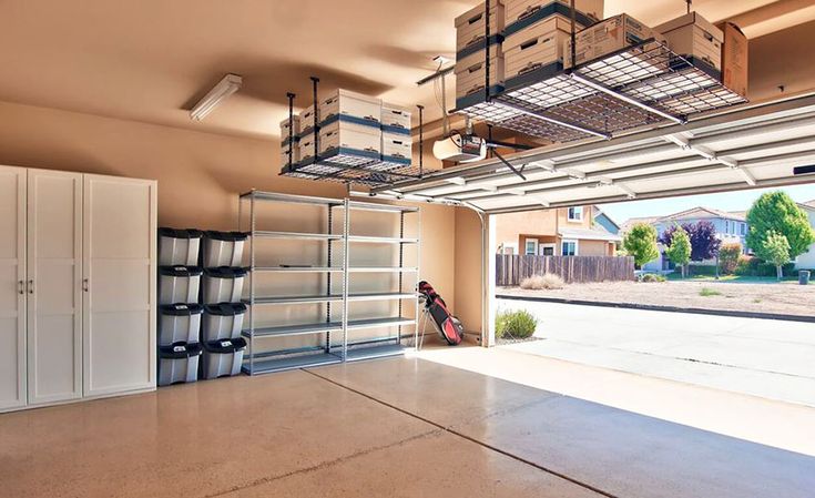 Garage Storage Ideas (Cabinets, Racks & Overhead Designs .