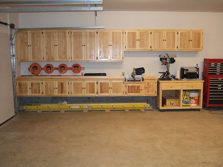 Floating cabinets | Diy garage storage cabinets, Garage cabinets .