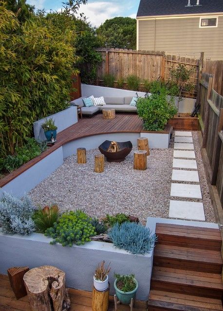 10 Low-Maintenance Backyard Ideas | Small garden landscape, Modern .