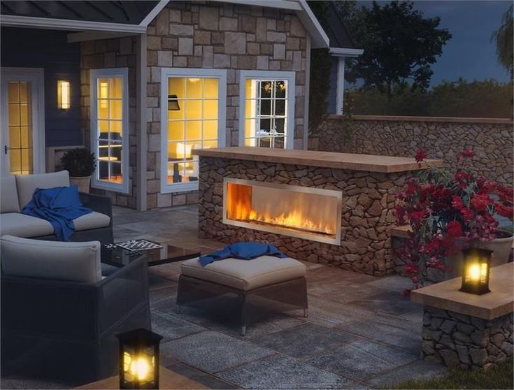 30+ Marvelous Backyard Fireplace Ideas To Beautify Your Outdoor .