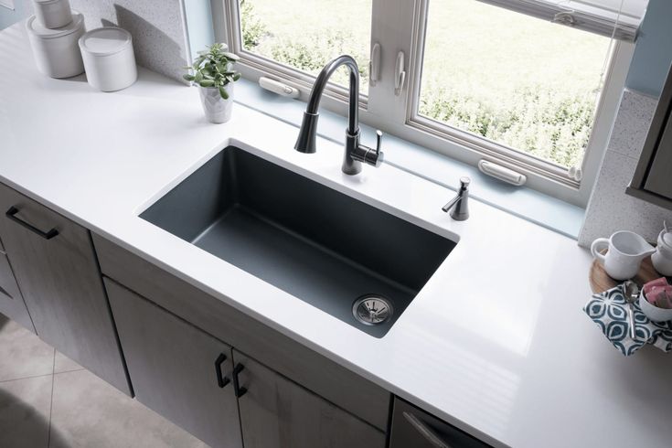 Quartz Classic 33" Kitchen Sink | Kitchen remodel countertops .