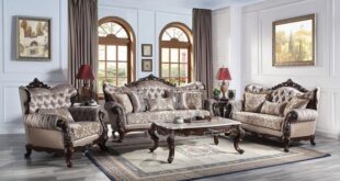 Acme Benbek Sofa LV00809 | Living room sets, Acme furniture, 3 .