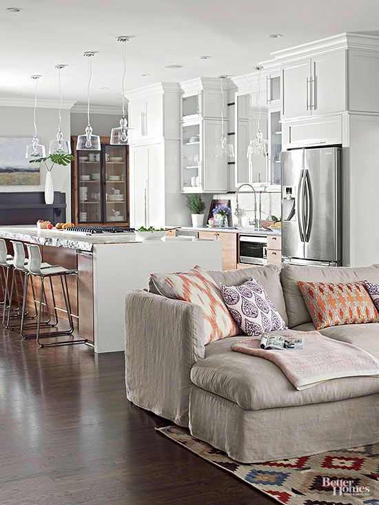 Our Best Cleaning Shortcuts | Living room furniture arrangement .