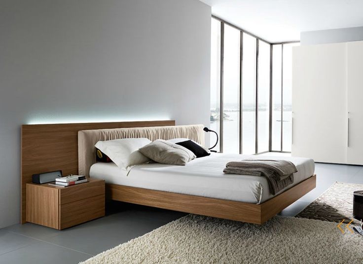 Get a luxurious room in your bedroom with low beds