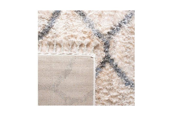 Salacia Fringe Shag Area Rug CREAM | Area rugs, Shag area rug, Ru