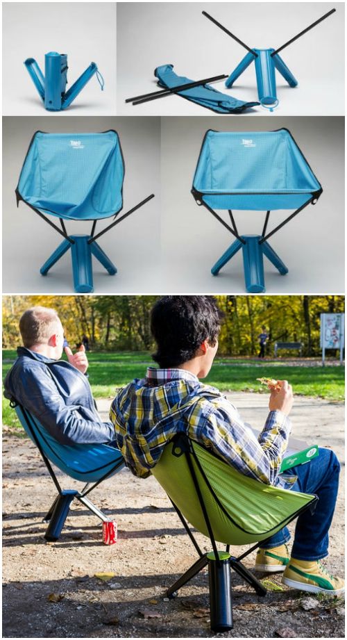 Treo Chair - the Ultimate Folding Chair - GetdatGadget | Camping .