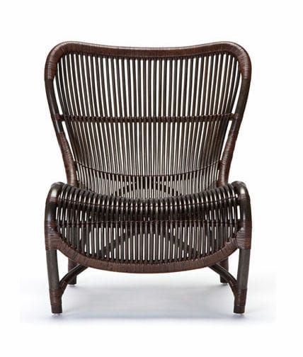 Contemporary visitor armchair / rattan CL170 RELAX by Yuzuru .