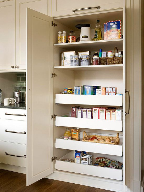 20 Best Home Organization Tips for Every Room | Built in pantry .