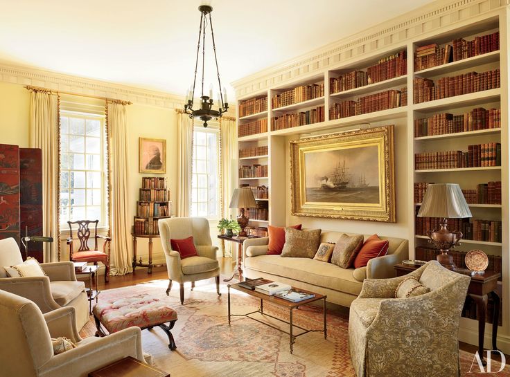 These Home Libraries are a Book Lover's Dream | Home libraries .