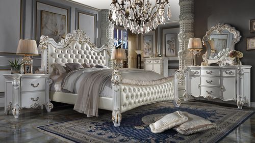 Vendom - Upholstered Bed Quick Shipping Available at Unique Piece .