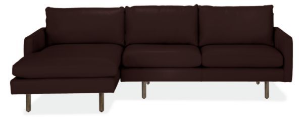 Jasper Leather Sectionals - Modern Living Room Furniture - Room .