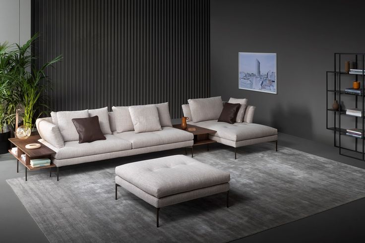 ALIANTE | Sofa with chaise longue By Bonaldo design Sergio Bicego .