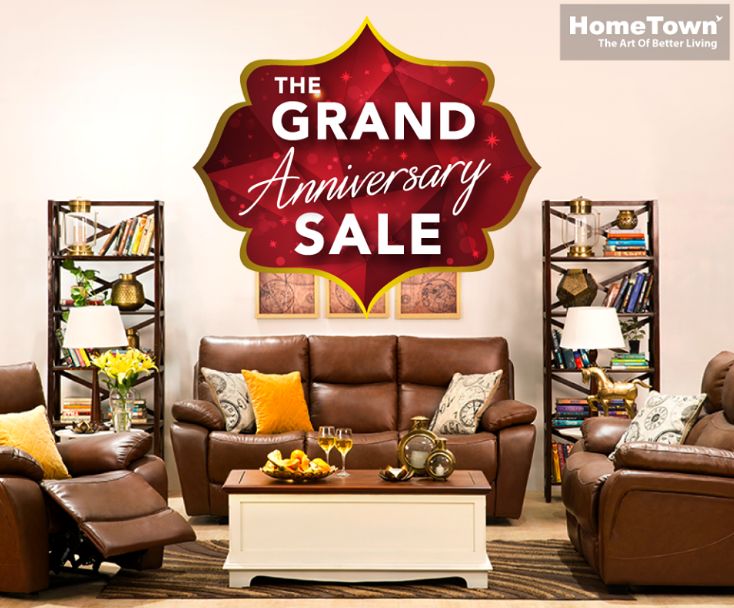 Give a brand new look to your home with #HomeTown products. Visit .