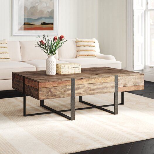 Dinora Lift Top Sled Coffee Table with Storage | Joss & Main .