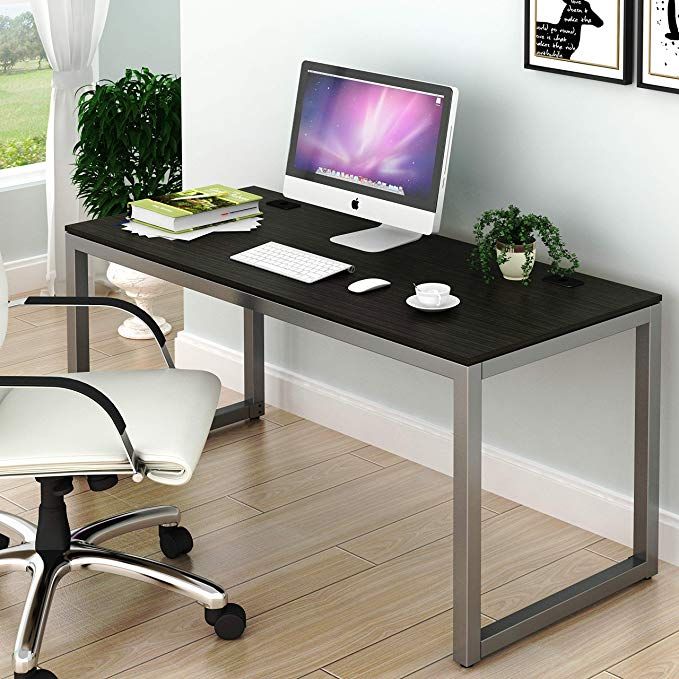 SHW Home Office 55-Inch Large Computer Desk, Espresso | Best home .