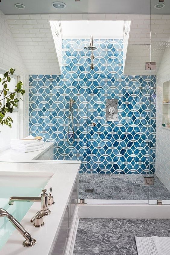 Lovely Bathroom tile ideas for elegant bathroom wall surfaces and .