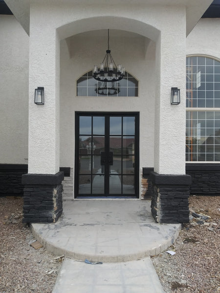 Amplify Your Frisco, Texas, House's Curb Appeal With An Iron Door .