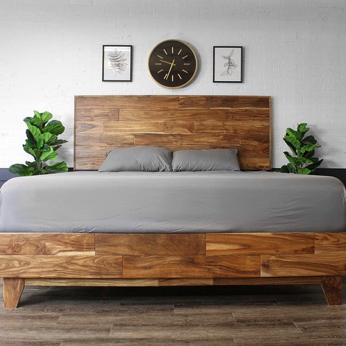 Royal Gorge Bed Mid Century Style Modern Rustic Handmade - Et