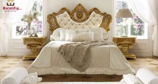 Luxury Hand Carved Classical Style Bed | Royalzig in 2023 | Luxury .