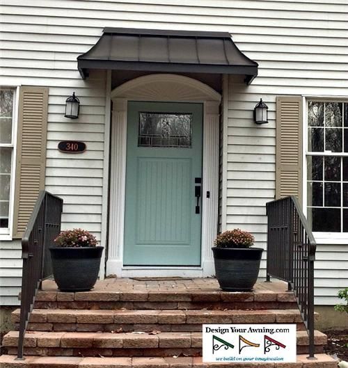 images for front door awnings | awning over front door in .