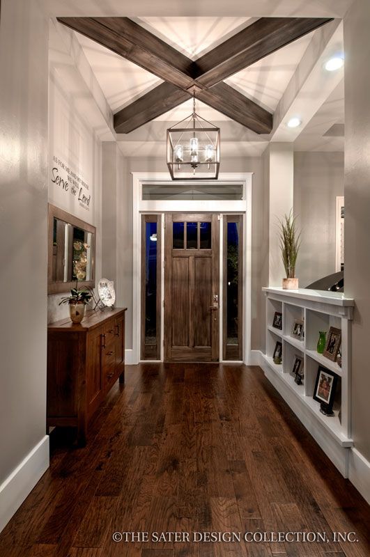 Give your house a rustic look, use dark wood flooring