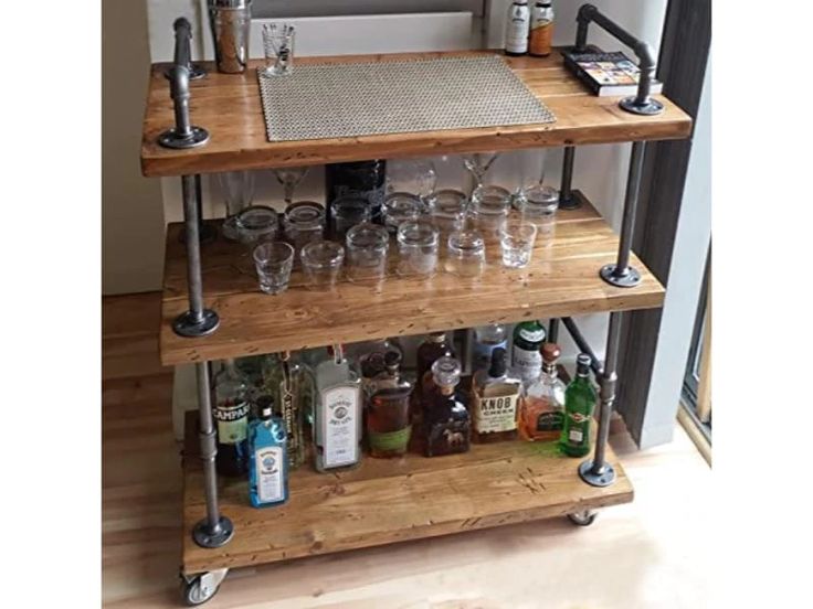 15 Best Bar Carts In 2023: Reviews & Buying Guide | Bar cart decor .