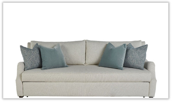 Atlantic Modern contemporary Fabric Sleeper sofa in Beige .