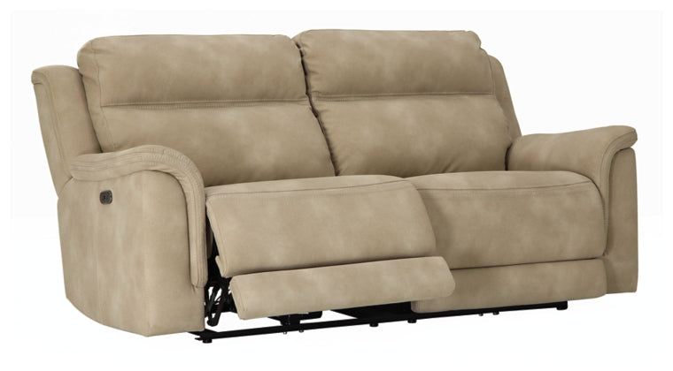 Brandon Power-Reclining Sofa By Ashley with One-touch Power .