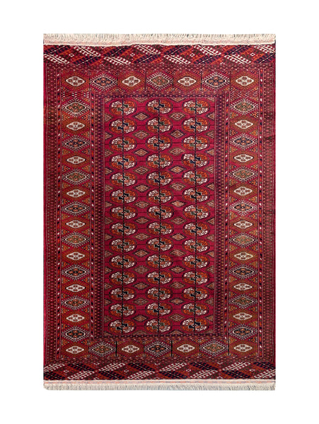 20512-Turkmen Hand-Knotted/Handmade Persian Rug/Carpet Traditional .