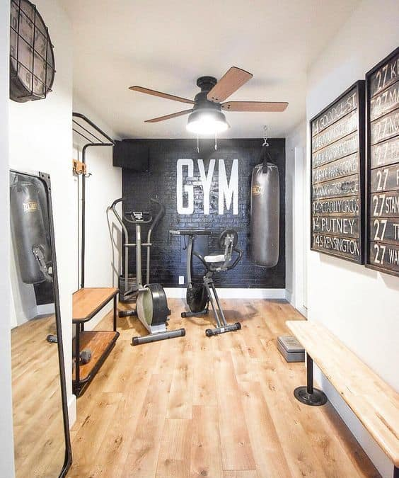 25 Unfinished Basement Ideas – There is SO MUCH You Can Do! | Gym .