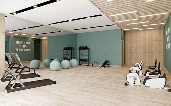 GYM Interior design on Behance | Home gym design, Gym design .