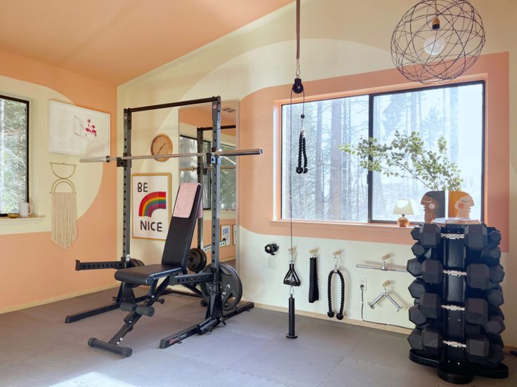 How To Create A Home Gym (Or Nook) You Will Actually Enjoy Using .