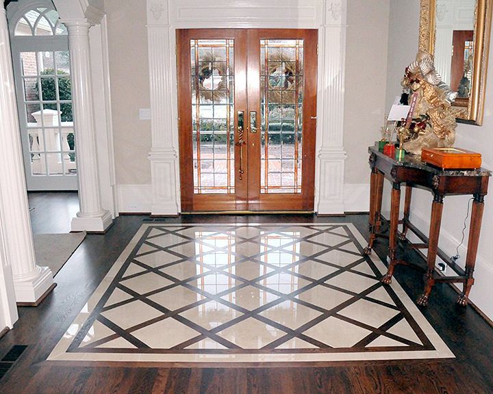 tile or wood in foyer - Google Search | Floor tile design, Floor .