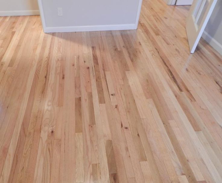 natural water base red oak floors - Google Search | House flooring .