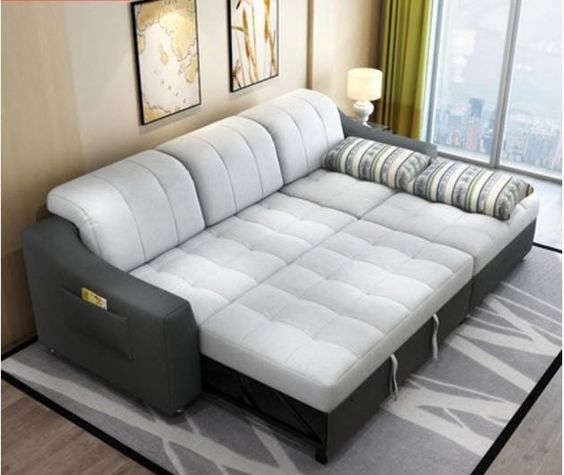 Create the Perfect Guest Room in 15 Minutes | Sofa come bed .