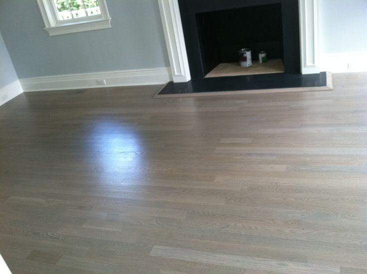 Staining hardwood floors gray | Refinish wood with gray .