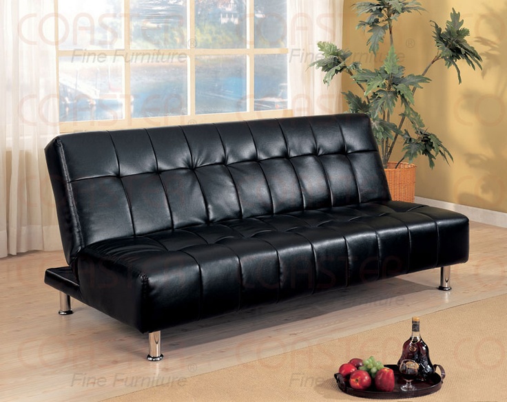 Couch and Futon Sleeper with fold/down cup holder armrest .